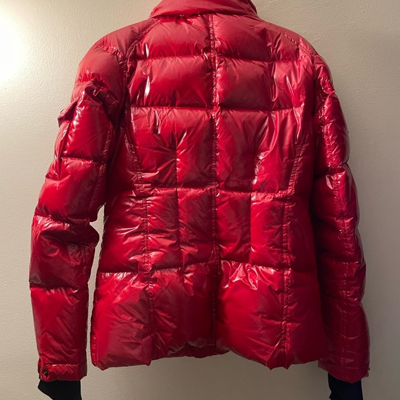 SAM. Glossy Crimson Puffer Jacket - Picture 3 of 6